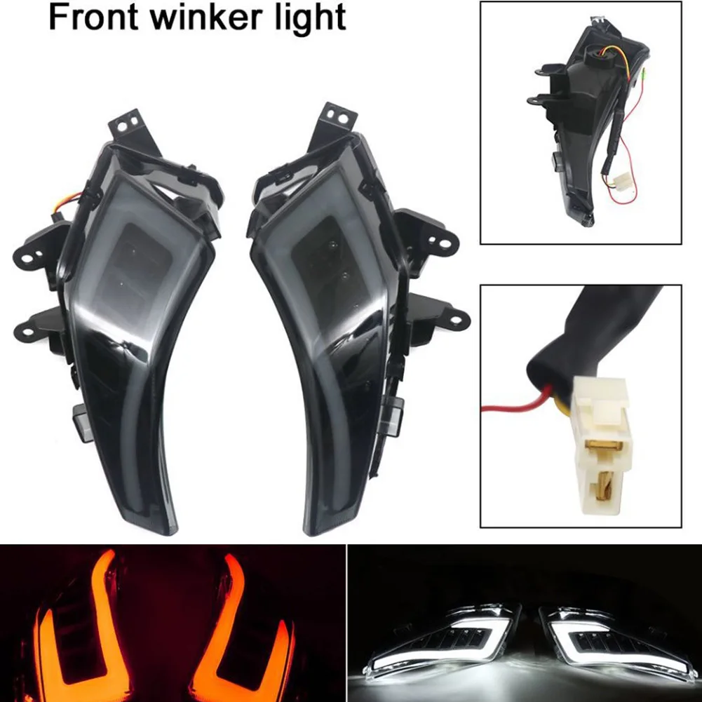

Brake Lamp Front Turn Signal Light ABS Plastic Amber Color Brake Light