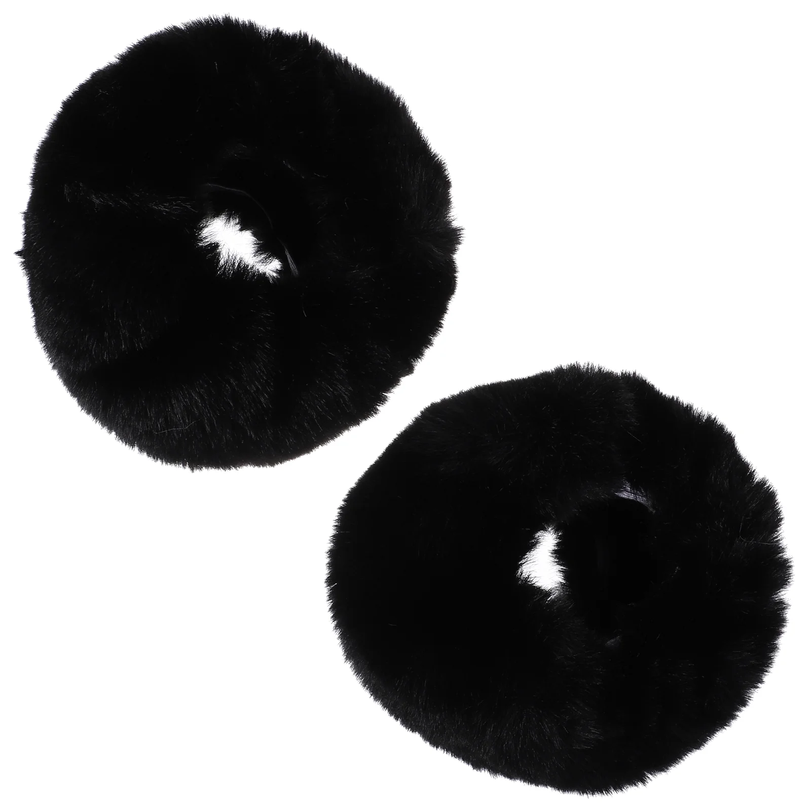 

1 Pair Furry Wrist Cuffs Arm Warmers Women Hand Cuffs Female Arm Warmers Cuffs