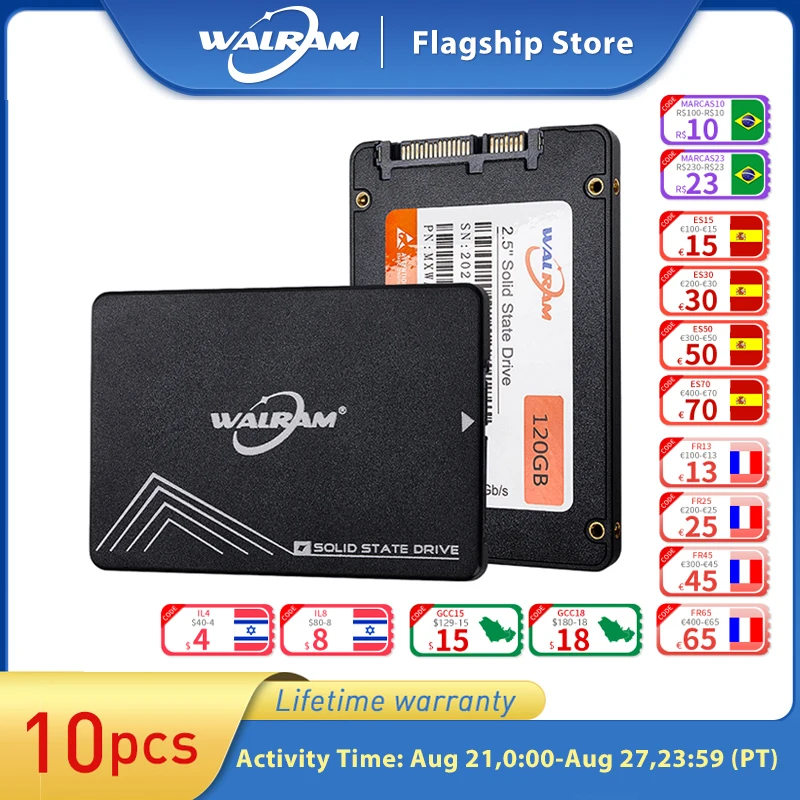 Внутренний твердотельный накопитель Sata3 2 5 дюйма 1 ТБ 120 ГБ 128 240 480 500 Гб 256 |