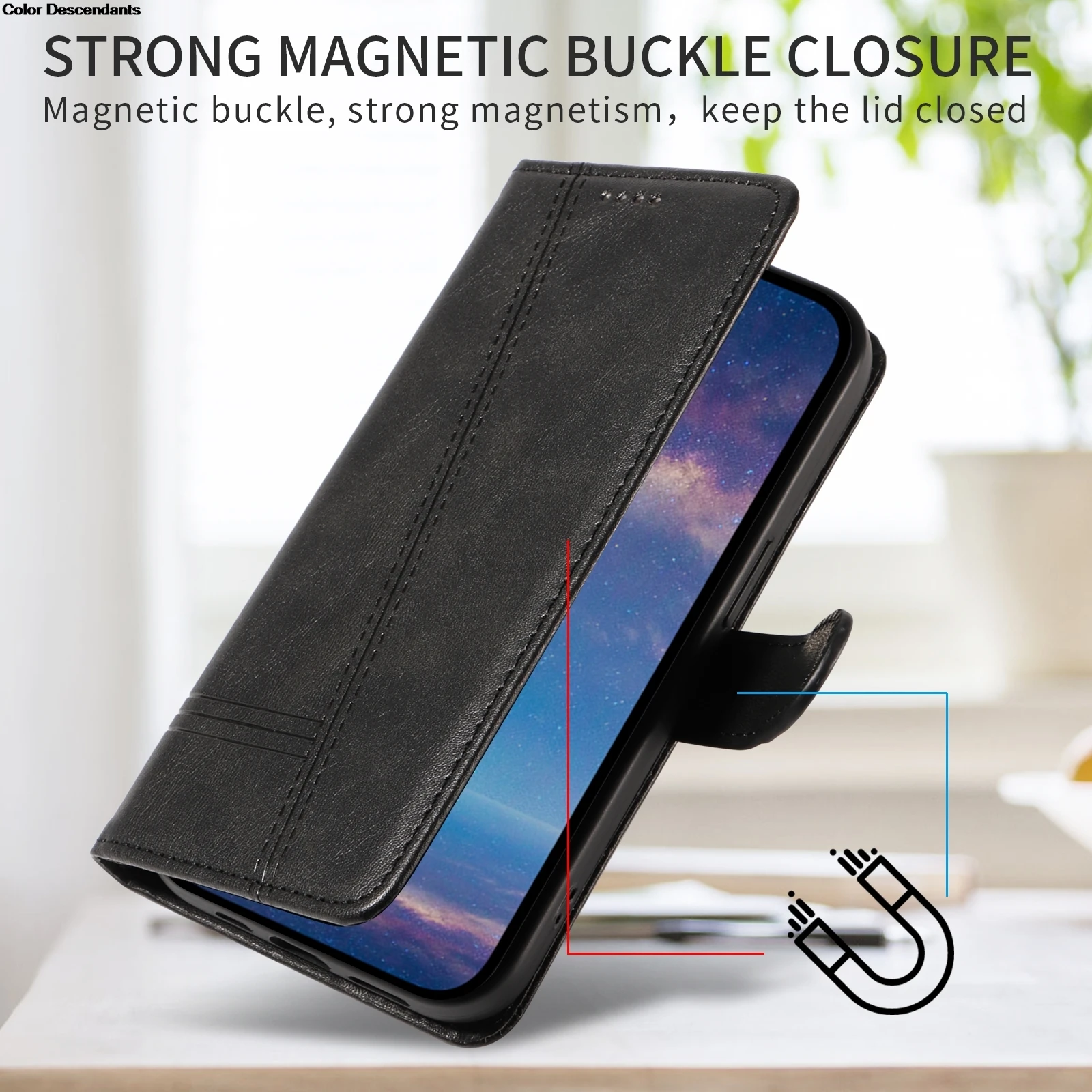 Чехол-книжка для Xiaomi Redmi Note 12S 12 Turbo Note12 4G 12Pro