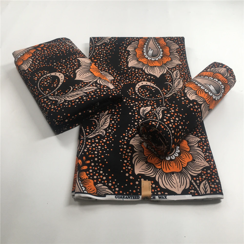 

Classical Veritable Wax Guaranteed Real African Wax Fabric Nigerian Ankara Block Prints Batik Dutch Sewing Cloth VL-64
