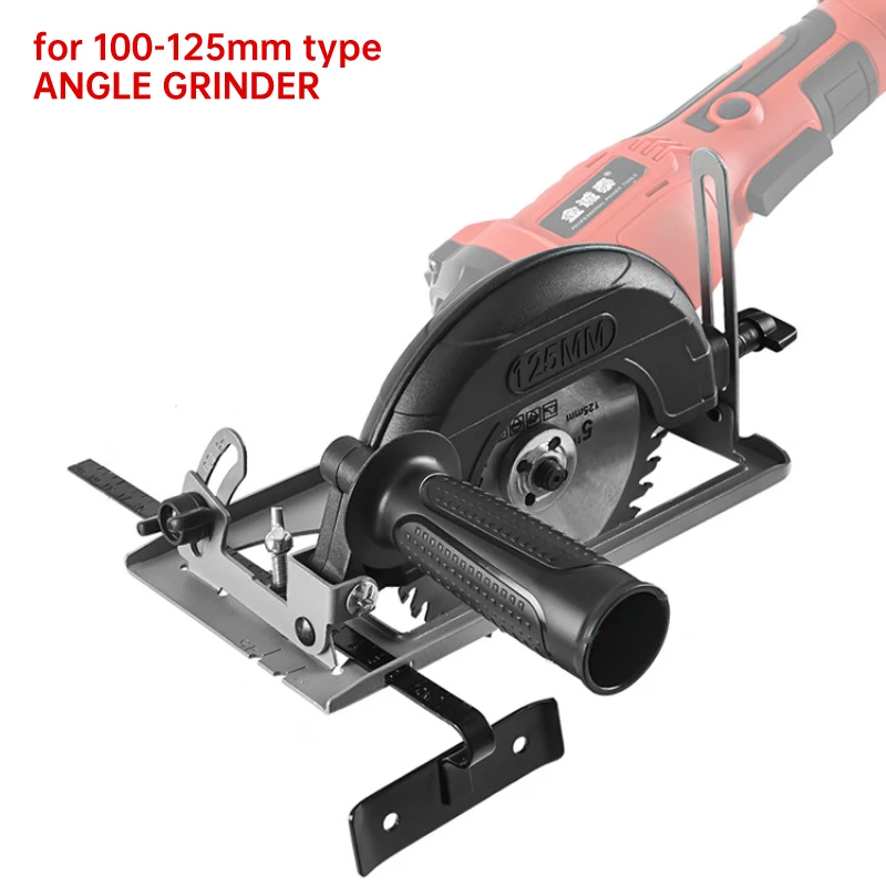 

Angle Grinder Base Detachable Professional Protective Cap 0-45 Degree Woodworking Metalworking Bracket Accessories