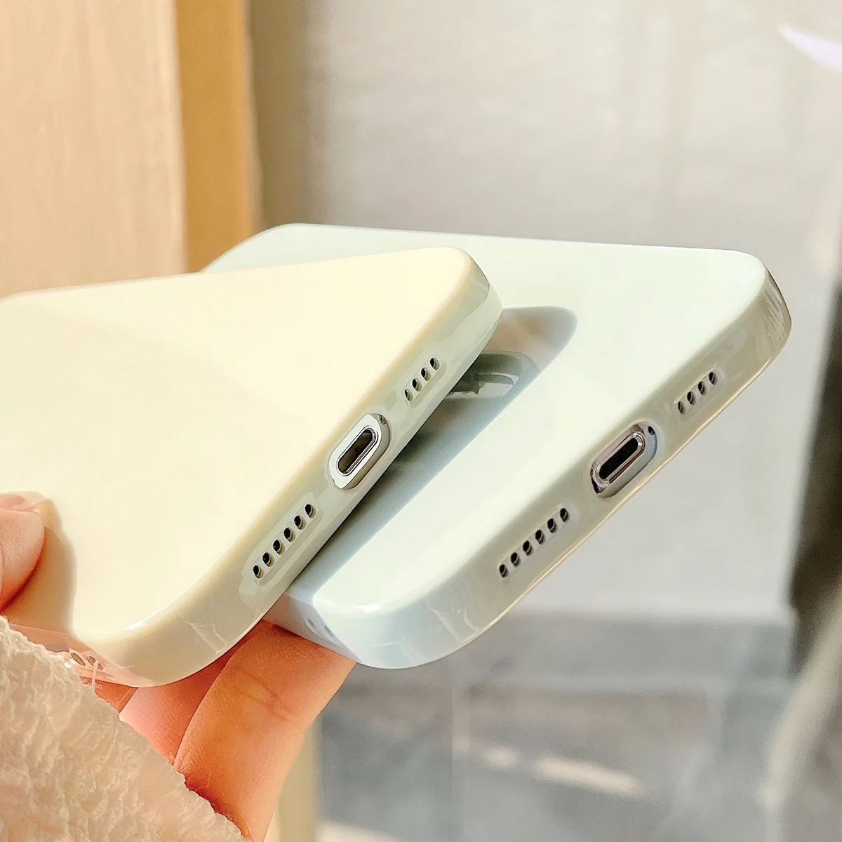 Silicone Phone Case For iPhone 13 Pro Max Funda 16 15 14 12 Plus 16promaxax 15promax Protective Bumper Cover