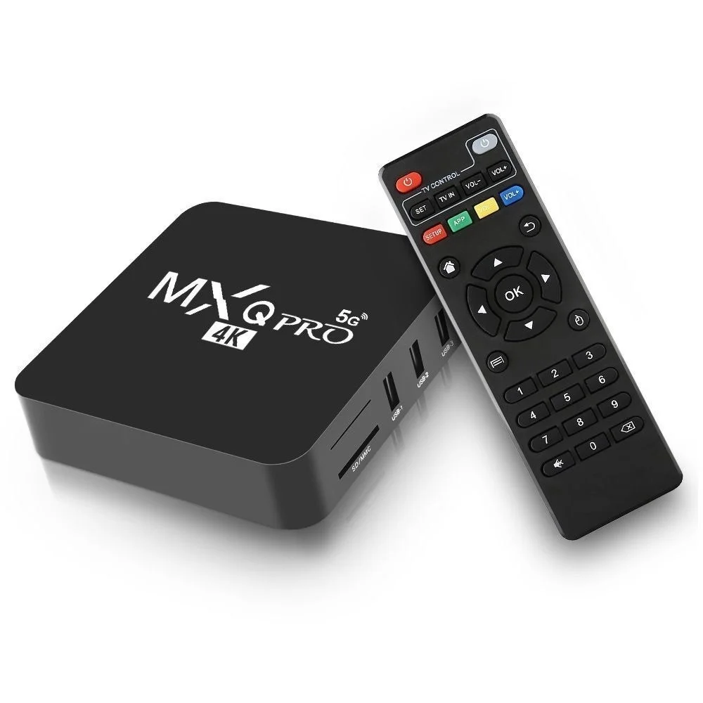 

ТВ-приставка MXQ PRO S905L, Android 128, 4K, 8 + 2,4 ГБ, Wi-Fi 11,0 ГГц