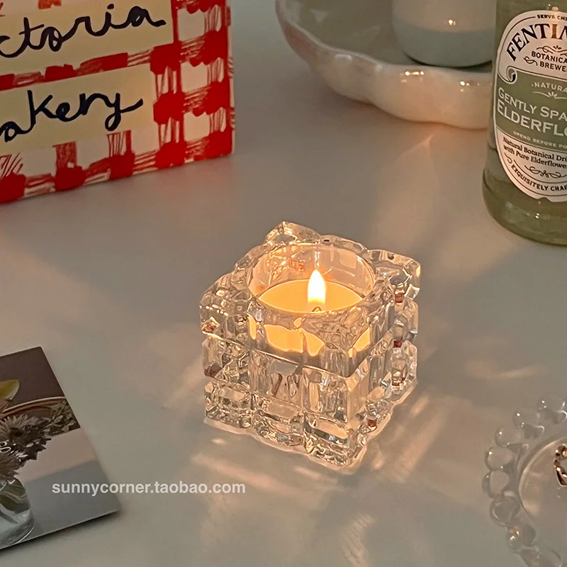 European Vintage Table Ornaments Romantic Candlelight Dinner Decoration