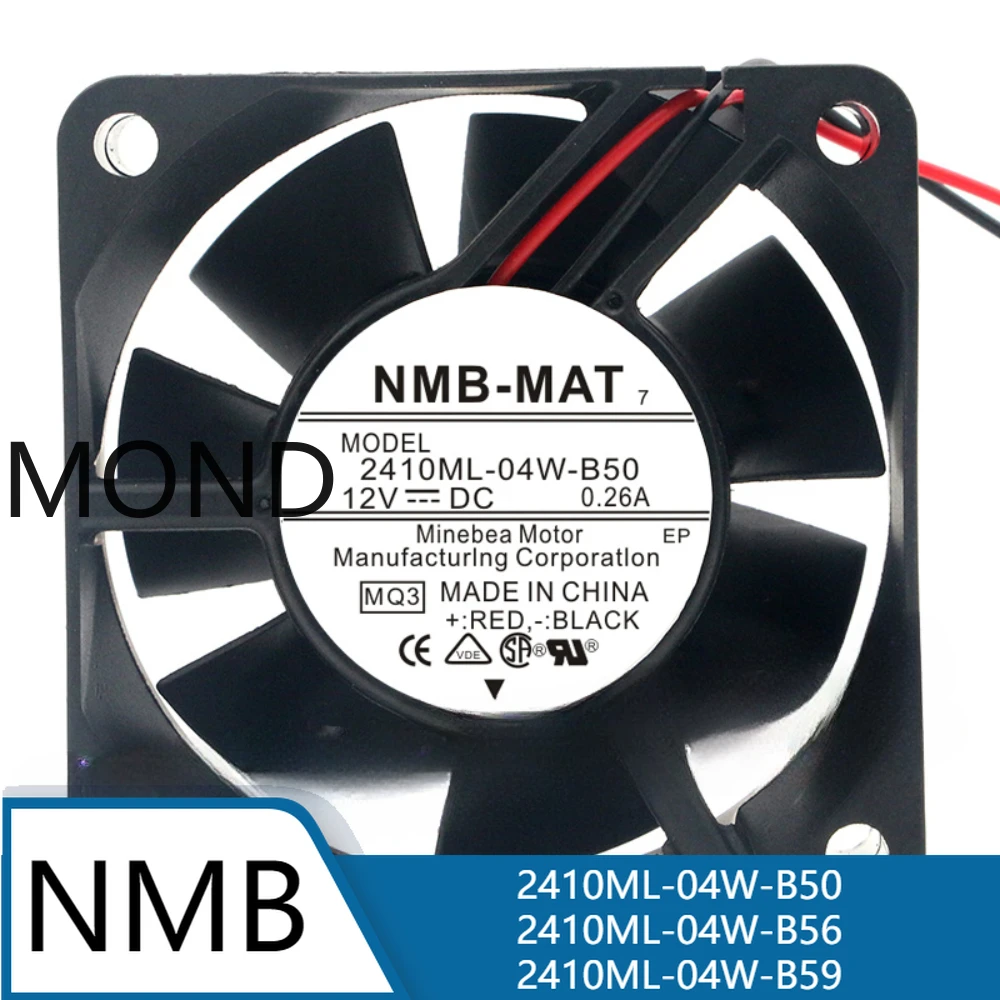 2410ML-04W-B50 2410ML-04W-B56 2410ML-04W-B59 Серверный вентилятор для NMB NMB-MAT Осевой поток
