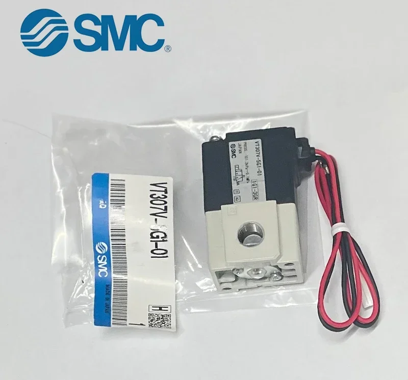 Фото Вакуумный электромагнитный клапан SMC VT307-5G1-01-02/VT307V-4G1 2/3-ходовой VT317 №2