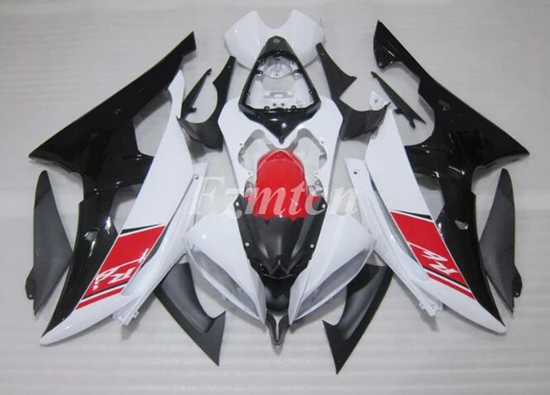 

New ABS Fairings Kit Fit for YAMAHA YZF- R6 08 09 10 11 12 13 14 15 16 2008 2009 2010 2011 2012 2013 2014 2015 2016 Red White