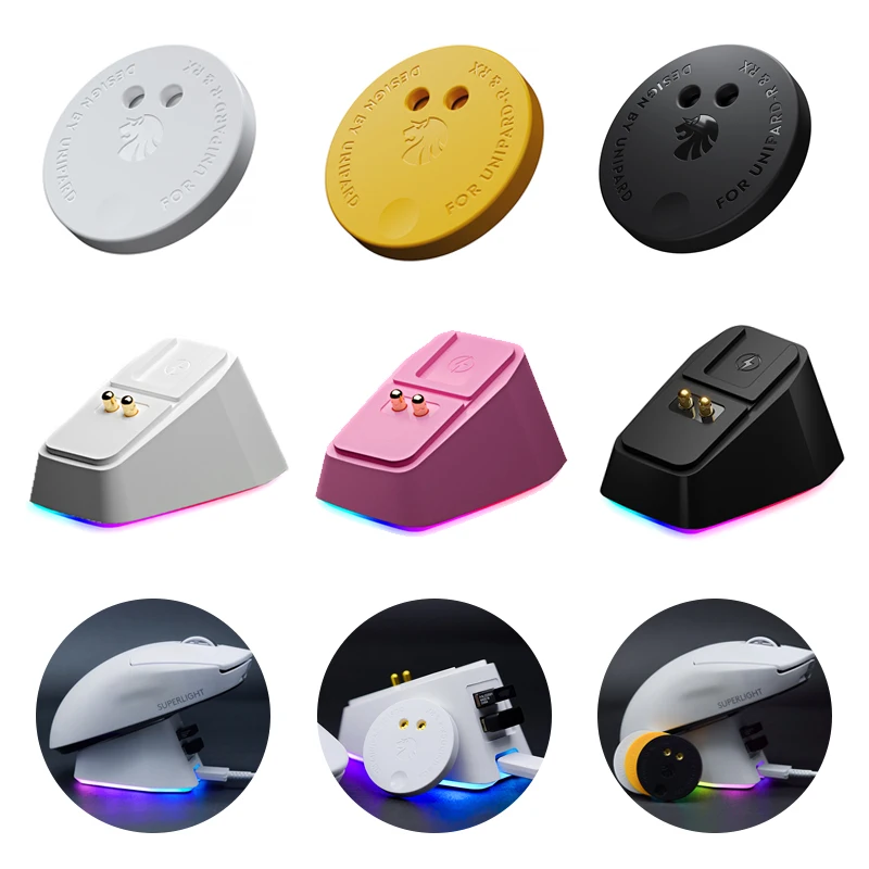 

1pcs For Logitech Mouse Wireless Charging QI Module Base for Logi G502 G703 G903 G Pro X GPW Wireless Charger Mouse Accessories