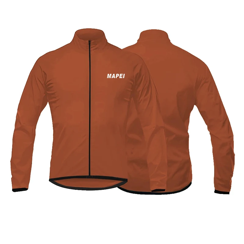 

MAPEI Men's Woman's Long Sleeve Jacket Mountain Bike Uniform Windproof Waterproof Lightweight Jacket road bike