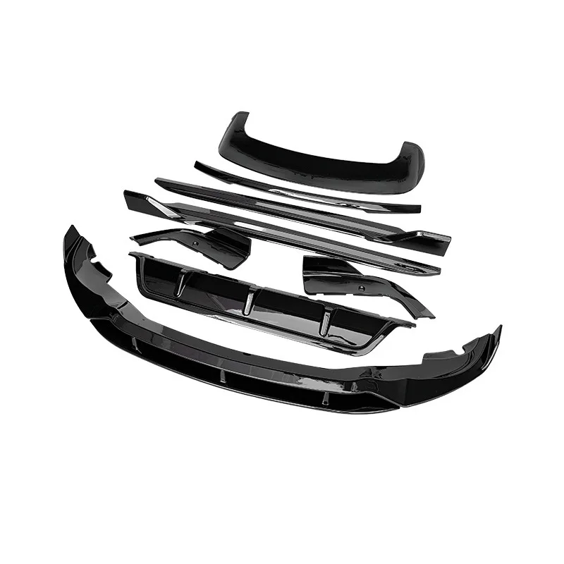 

Suitable for BMW's new X5G05 sports version, front shovel, rear lip, side skirt and tail modified black samurai kit