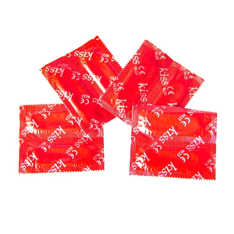 20 шт., красные презервативы Kiss, ультратонкие, безопасные, для взрослых, контрацептивный рукав, кольцо, крышка, задержка пениса, импотенция, эрекция, секс-игрушки для мужчин