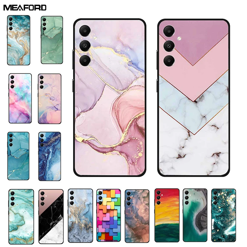 Чехлы для Samsung A05s противоударный силиконовый мягкий чехол телефона из ТПУ Galaxy