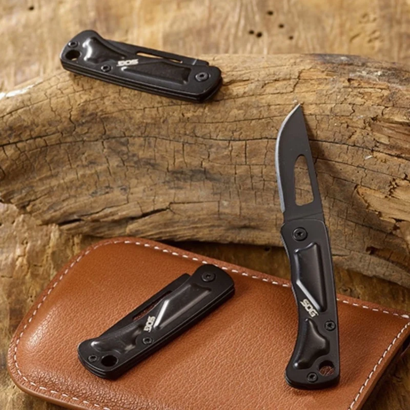 

SOG CE1002 EDC 3CRMOV Steel Folding Knife Pocket Portable Survival Self-Defense Out of The Box Outdoor Hiking Camping Equipment