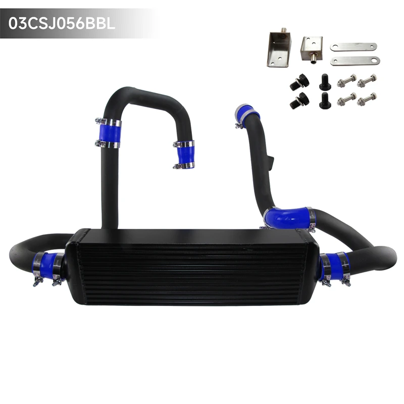 Комплект трубопроводов для интеркулера алюминиевый передний монтажный стержень