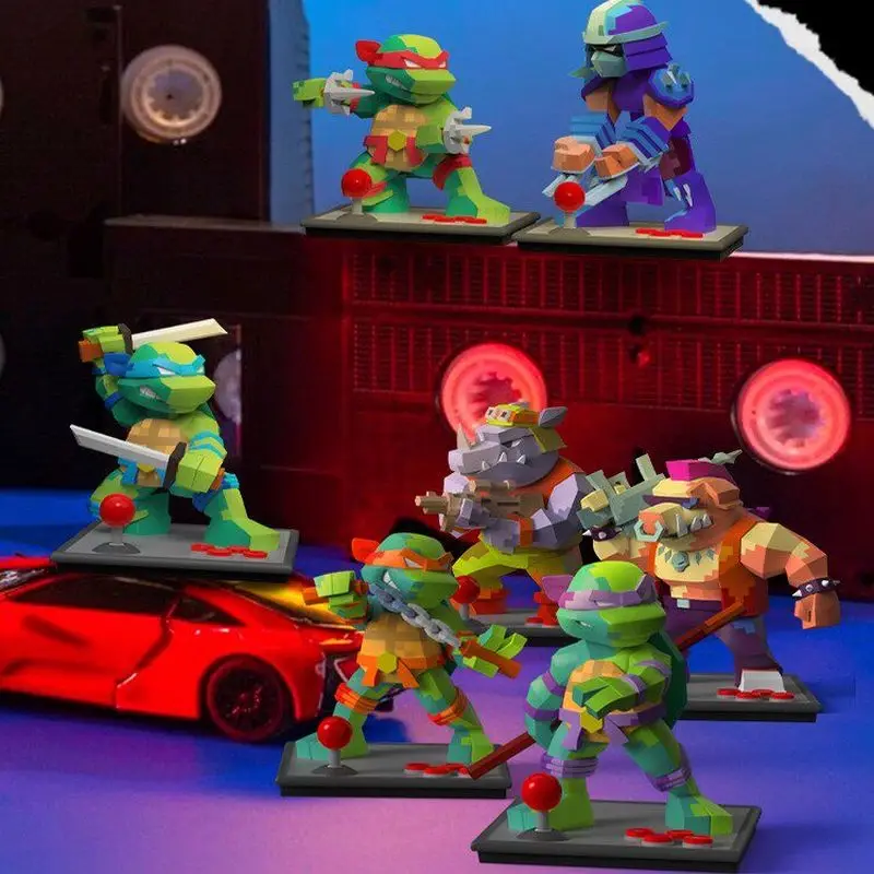 Коллекционная фигурка Mightyjaxx In Stock Blind Box Teonage Mutant Ninja Tartles Arcade Series: модная игрушка, креативный подарок для коллекционеров (art.: 3920daa91e94a) - 3920daa91e94a