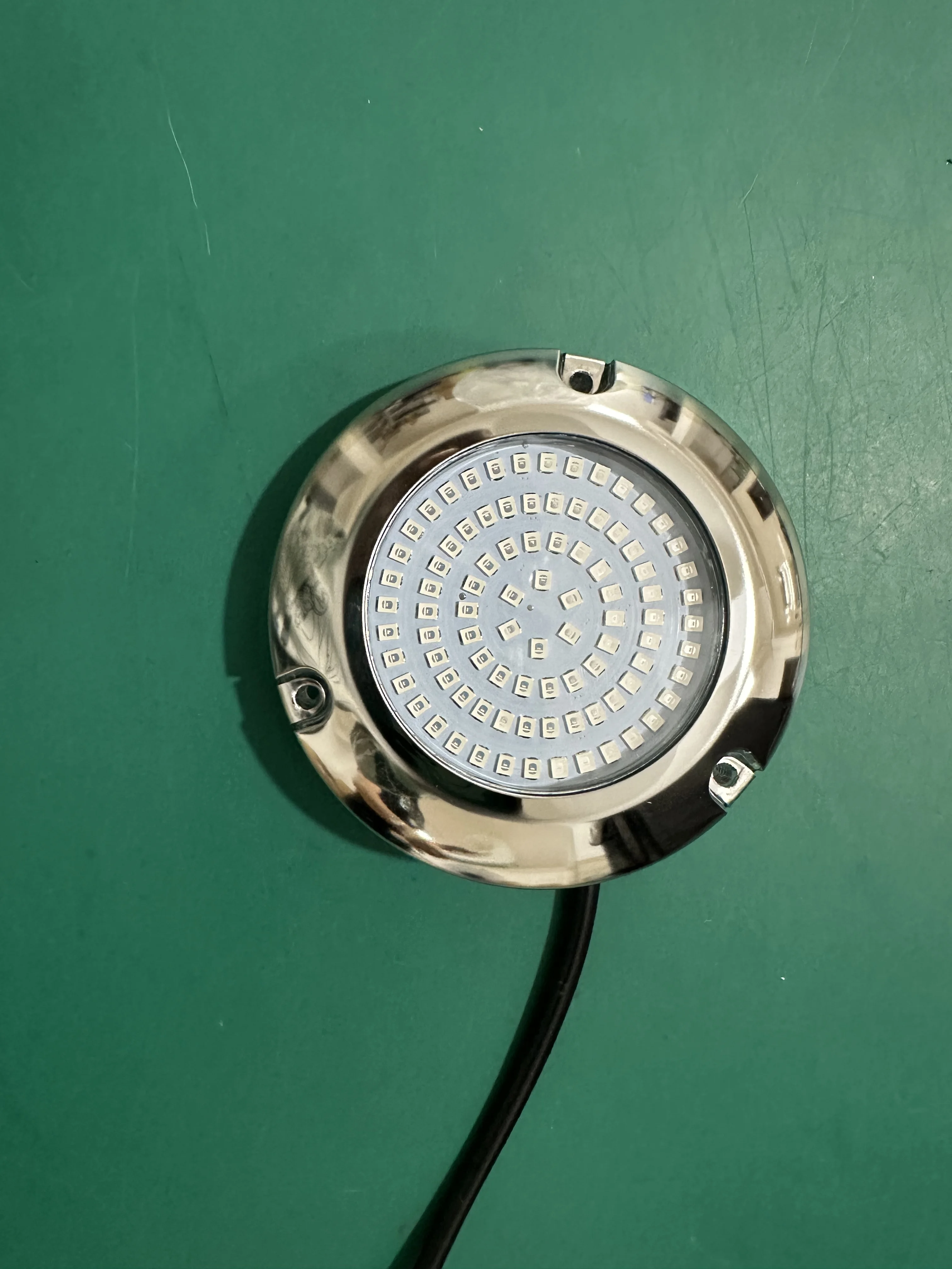 

Подводная LED лампа для яхты 120 Вт нержавеющая сталь синяя