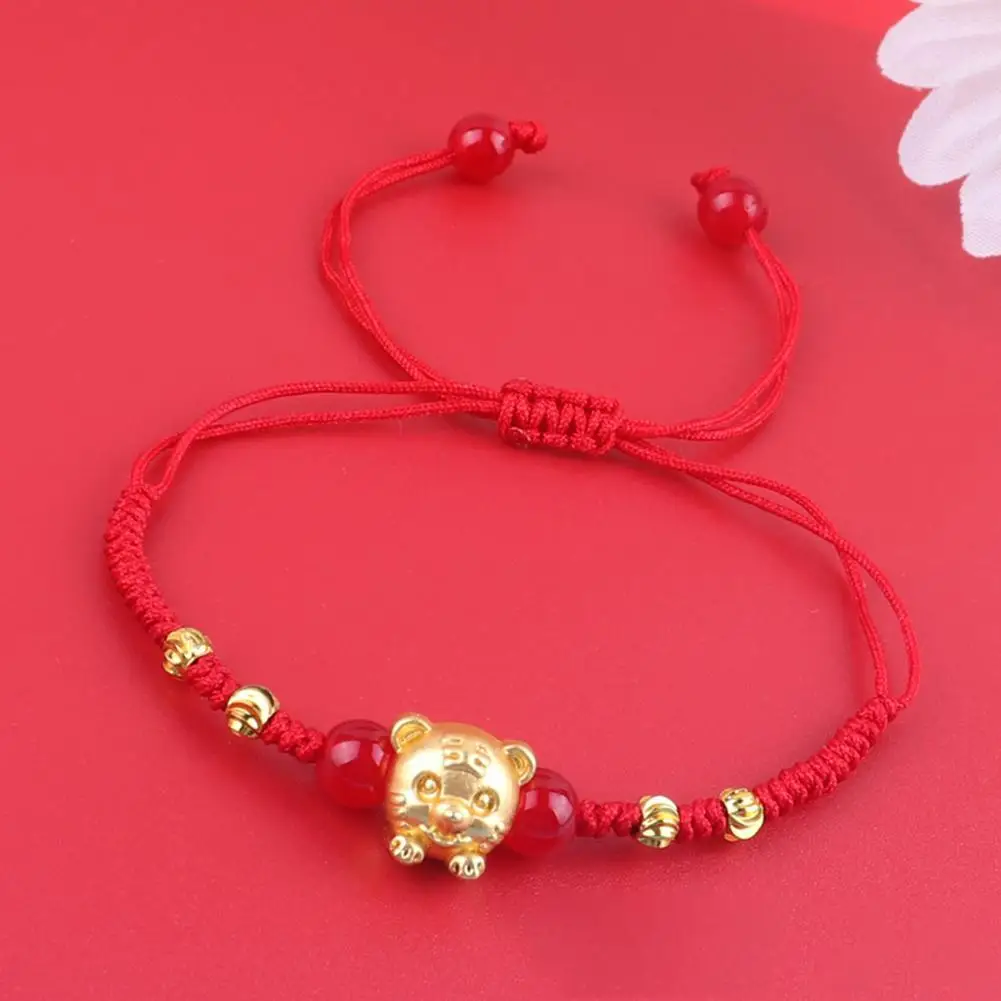 2022 китайский новый год тигр транспортировка бусин ручной работы подарок для