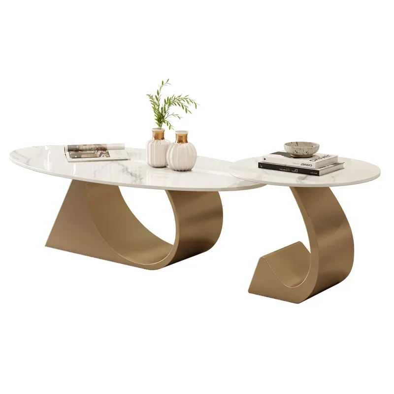 Современный кофейный столик в скандинавском стиле роскошный центральный стол