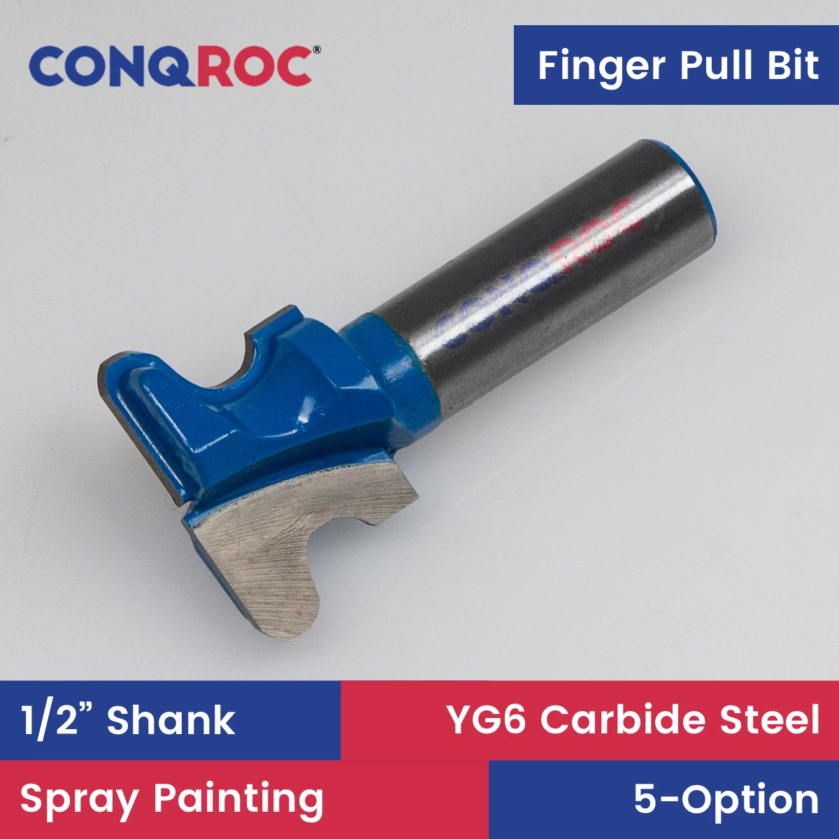 

Концевая фреза с хвостовиком 1/2 дюйма (12,7 мм), фреза для деревообработки, 5 вариантов