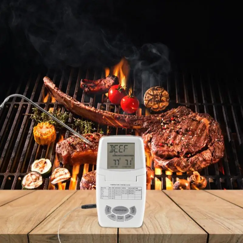 

Kitchen Digital BBQ Food Thermometer Meat Cake Candy Fry Grill Dinning Household Cooking Thermometer Gauge Oven Thermometer Tool
