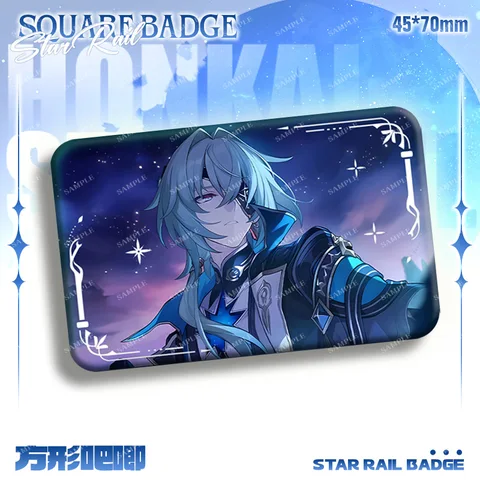 Коллекционный значок Honkai Star Rail Phainon Herta Anaxa