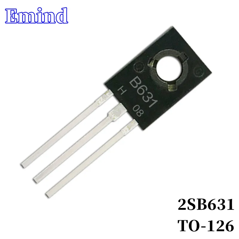 

10/20Pcs 2SB631 B631 DIP Transistor TO-126 Type NPN Bipolar Amplifier Transistor 100V/1A