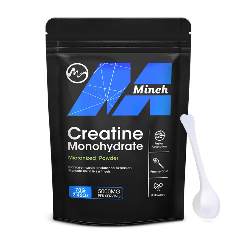 

Minch Monohydrate Micronized Powder 5000mg Per Serv 5g Micronized Creatine Monohydrate Sports Supplement For The Undernourished