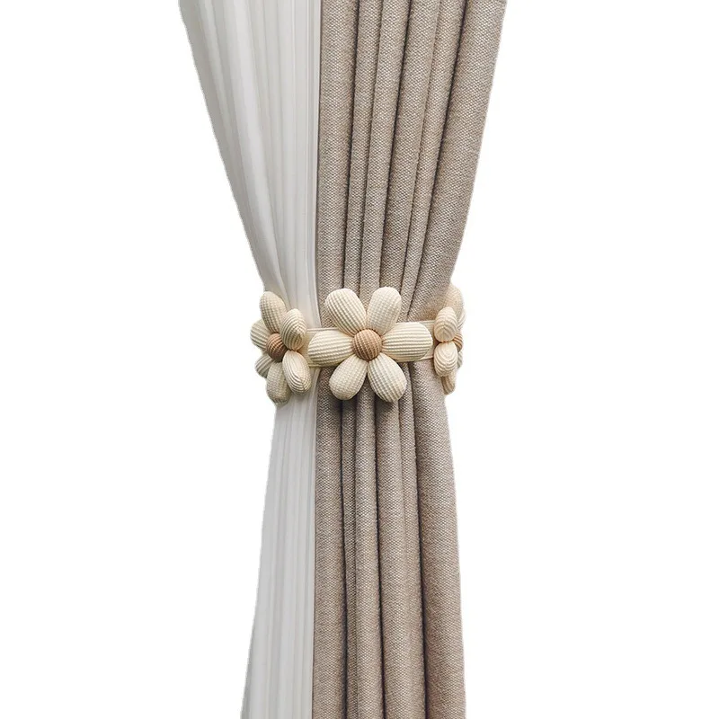 3D цветочные занавески завязки для автомобильных штор декоративные веревка