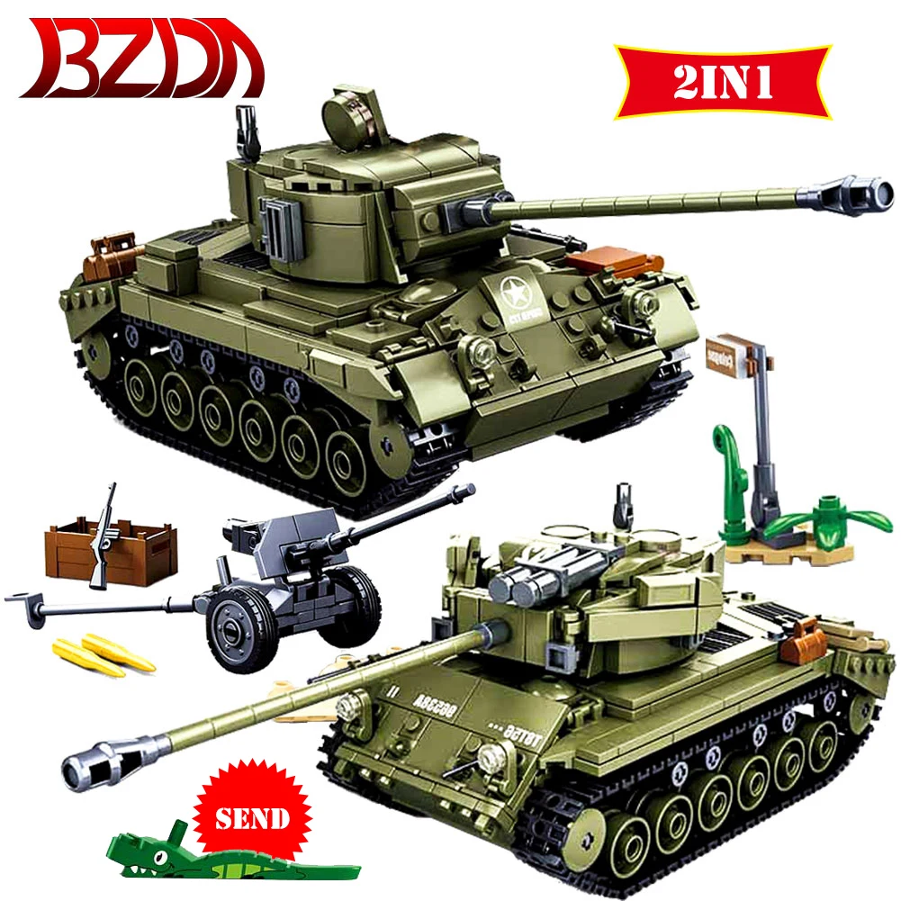 

Военный Танк игрушечный кирпич модель бронированного автомобиля немецкий автомобиль WW2 World игрушечные бомбардировщики для мальчиков образ...