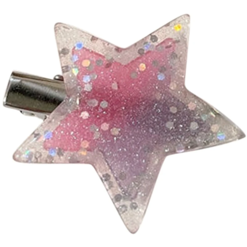 Star Shape Hairpin Duckbill Hair Clip For Taking Photo Hairpins For Teenagers Dxaa