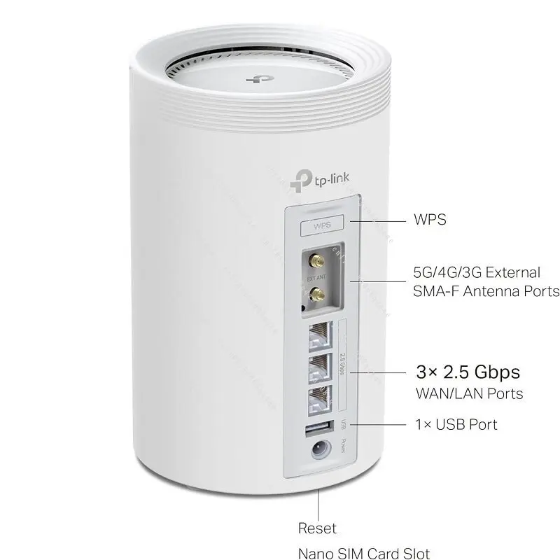Фото BE65-5G BE9300 Трехдиапазонная Mesh Wi-Fi7 беспроводная SIM-карта №4
