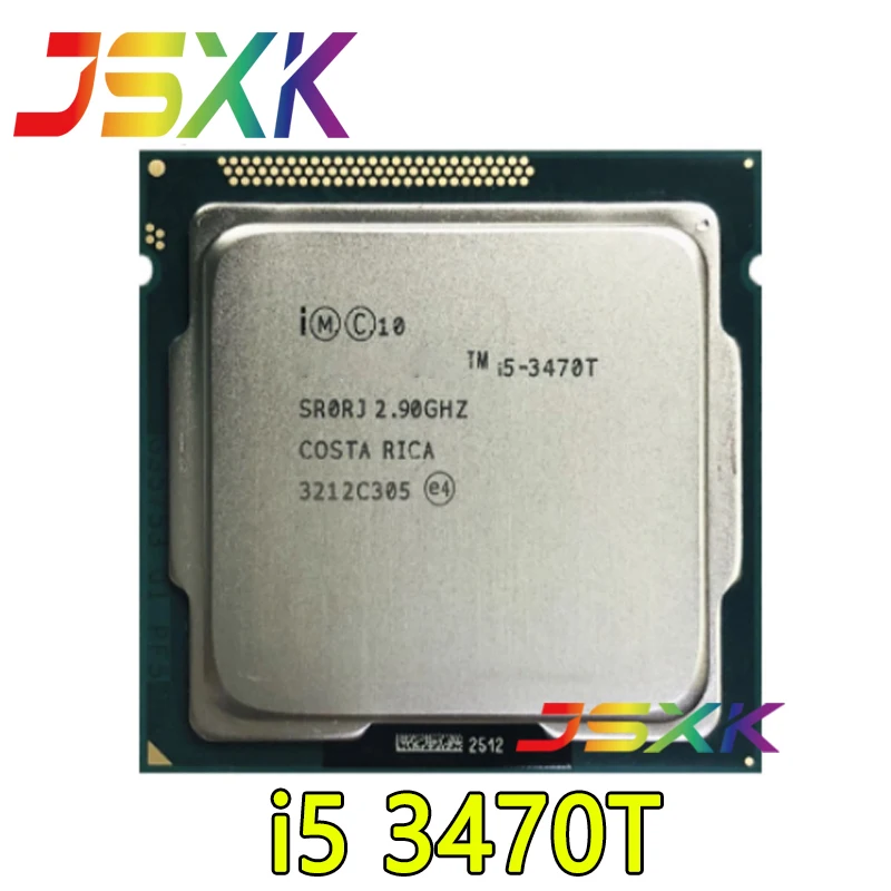 Для Intel core i5-3470T i5 3470t 2,9 ghz б/у процессор ЦП с отверстием для 3m 35w lga 1155