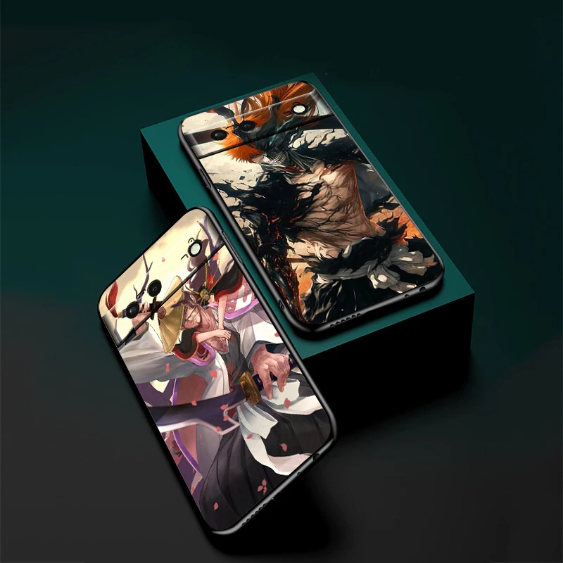 Аниме классное искусство B-отбеливатель для Google Pixel 9 8 7A 7 6A 6 5A 5 4 4A XL искусственная