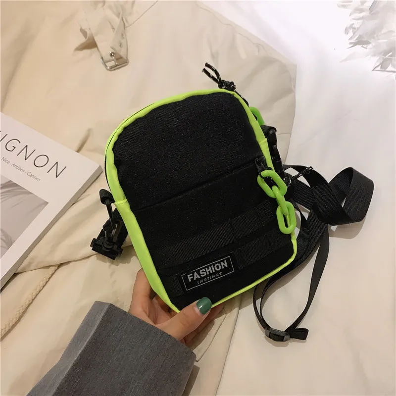 

Women Bag Shoulder Chest bag Printed Cute Wallet Multifunction Mobile Phone Canvas Small Coin Purse Crossbag outdoor bag