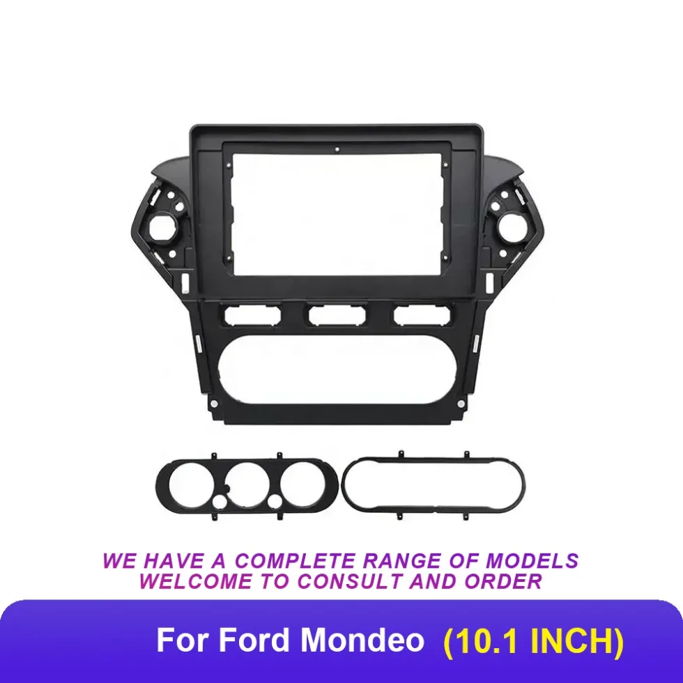 Автомобильная рамка для аудио fascia 2Din лицевая пластина Ford Mondeo 10 1 дюйма большой