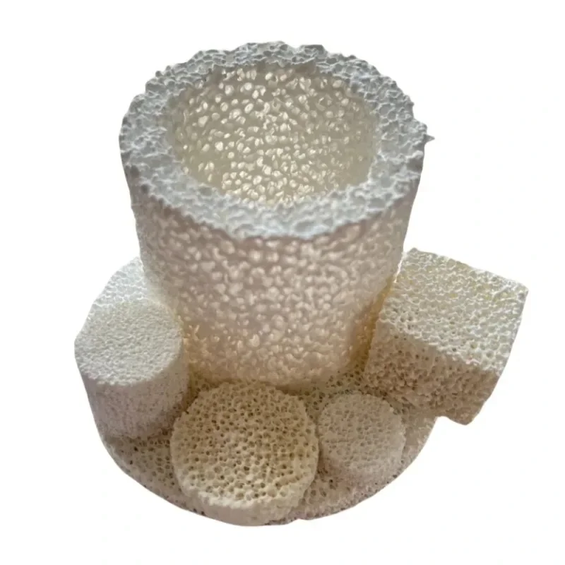 Изготовленная на заказ пена 10ppi-60ppi керамический глинозем устойчивый к высоким