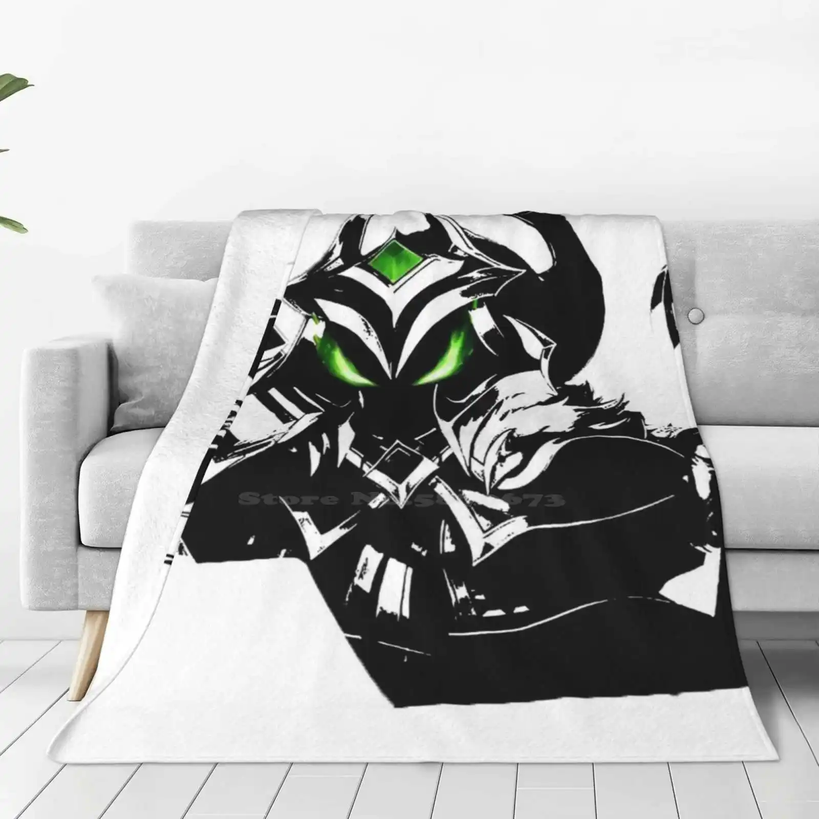 Veigar мягкая теплая искусственная кожа тонкое одеяло Лига Легенды классный