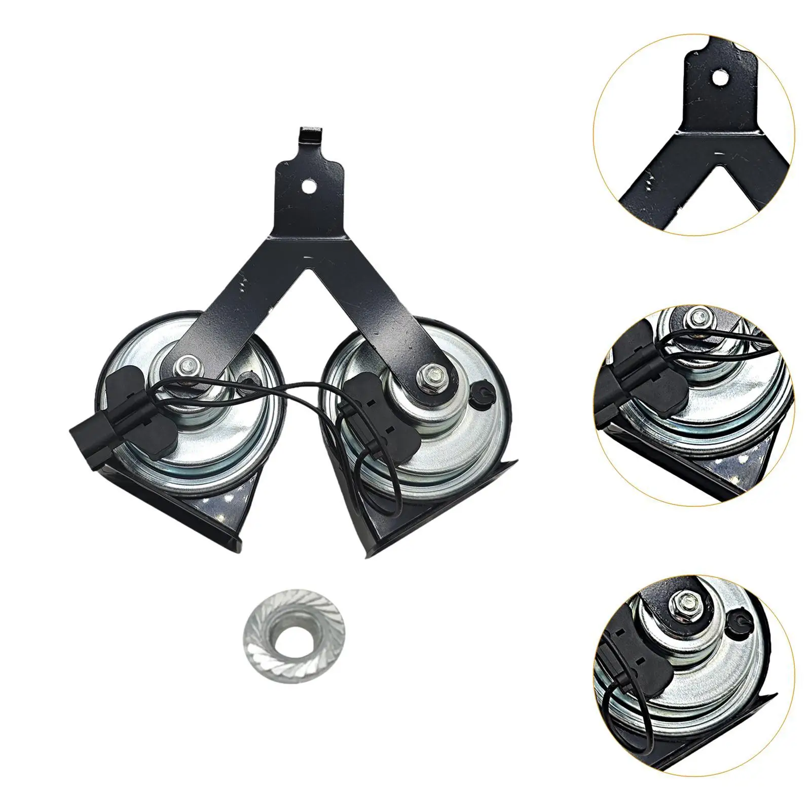 Автомобильный двойной звуковой сигнал в сборе 8C2Z-13832-c портативный практичный