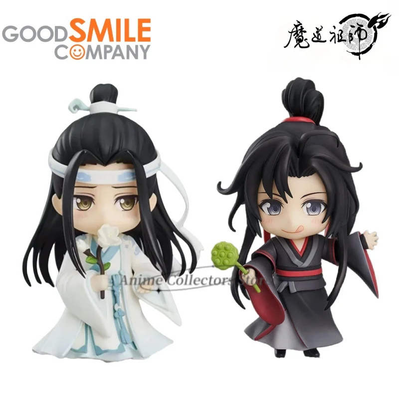Фото В наличии оригинальная хорошая улыбка Nendoroid GSC 1068-DX Wei Wuxian GSC 1109-DX Lan Wangji Patriarch Ver аниме фигурка игрушки подарок №1