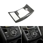 Защитная накладка для панели ручного тормоза, из углеродного волокна, для Mazda CX-5 CX5 CX 5 2017 2018, только LHD