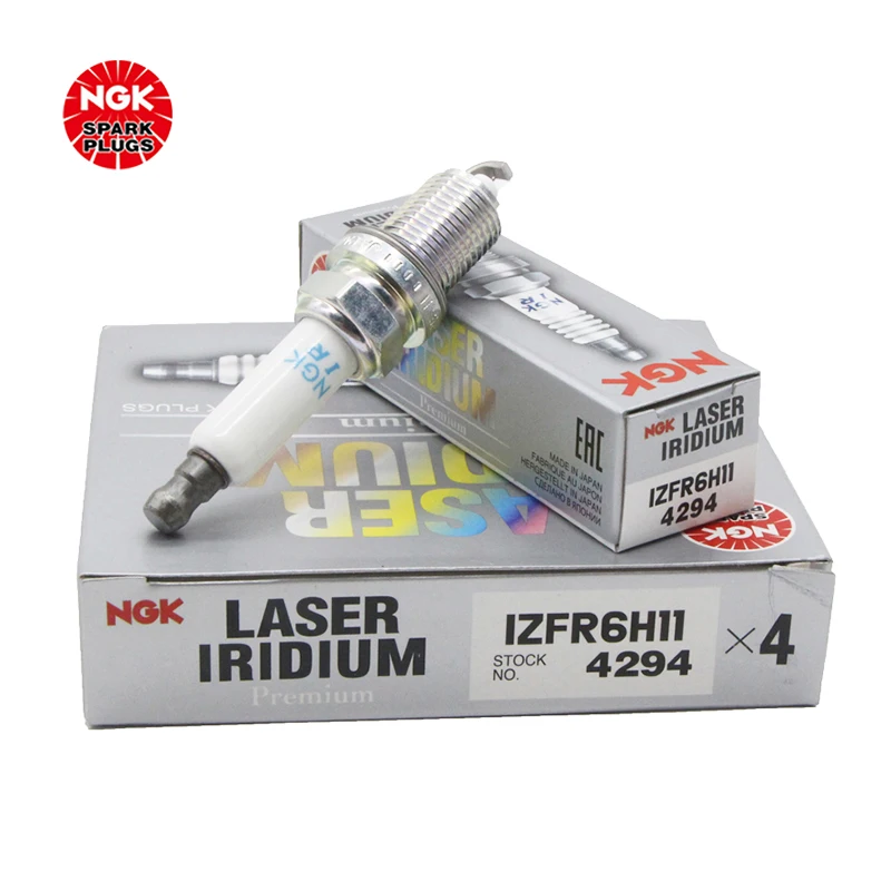 Свеча зажигания NGK Iridium Platinum IZFR6H11 4294 подходит для OE BMW 120i 318i 320i X1 X5 (4 шт.) 12120032134