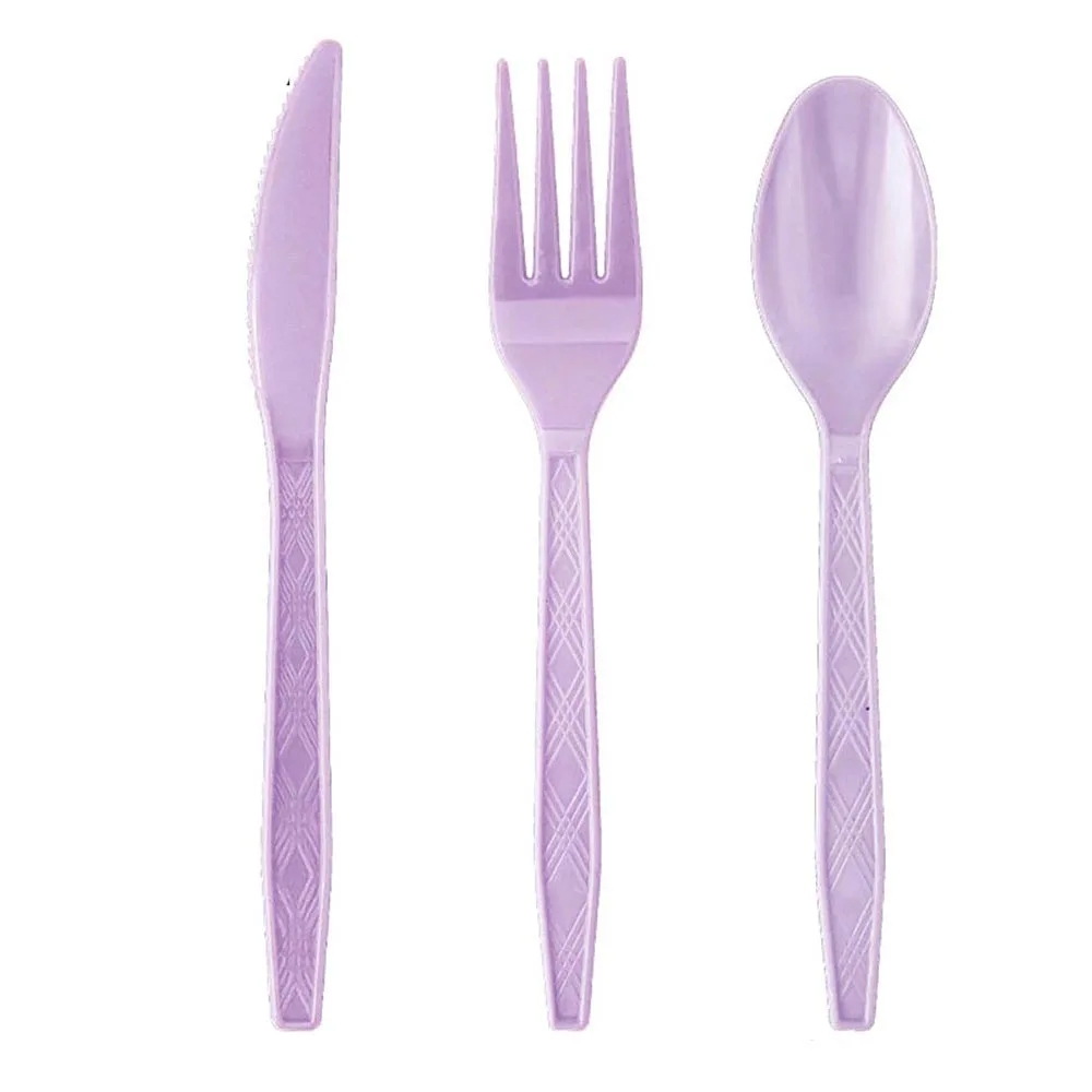 

Одноразовые столовые приборы черный золото пластик