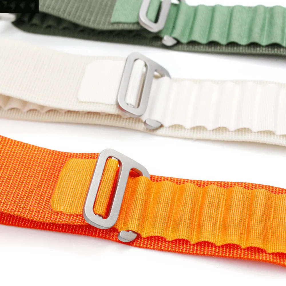 Alpine Loop Strap For IWO Series 6/7 Smart Watch DT7 Pro W27 Pro/Max smartwatch wrist belt HW67 X8 Max W37 T100 I7Pro HW22 X8Max