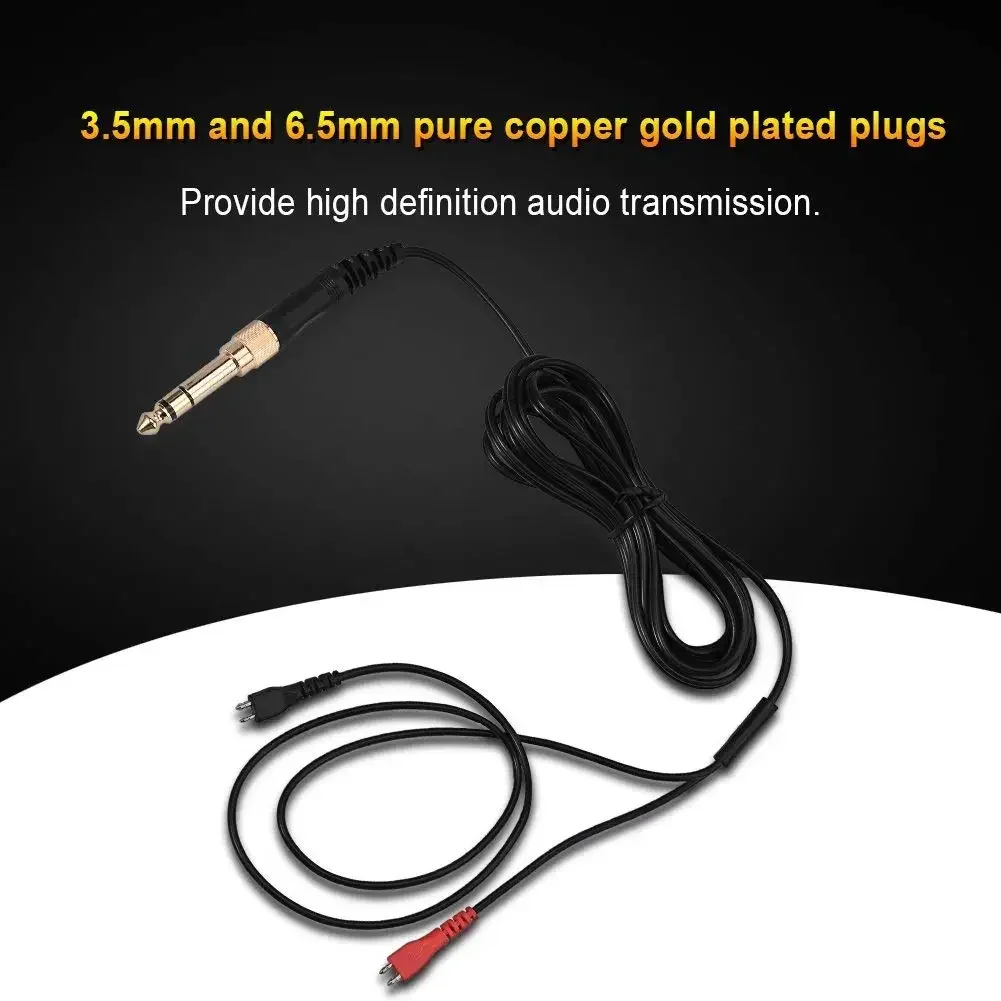 Сменный пружинный удлинитель 6 35 мм для наушников Sennheiser HD540 HD560