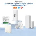 Датчик температуры и влажности Tuya Zigbee, детектор движения, для окон и дверей