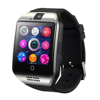 q18 smart watch full touch screen high definition bluetooth fitness tracker waterproof metal frame sim tf card only for android