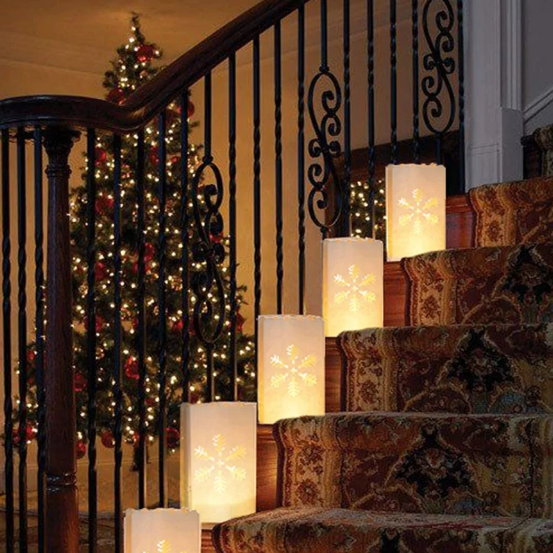 Романтический люминесцентный бумажный пакет с люминесцентным фонариком