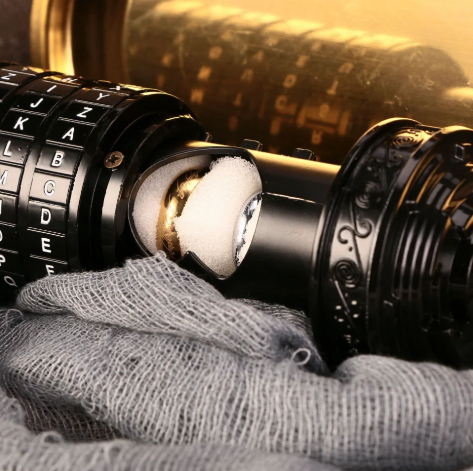 Код Да Винчи металлические криптексные замки игрушки для свадебных подарков