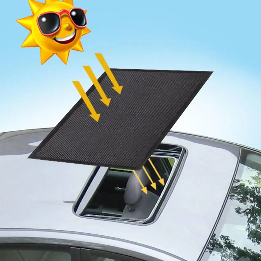 

Car Sunroof Anti-mosquito Sunshade Magnetic Screen Window Roof Sunscreen Heat insulation Outdoor Mosquito Mesh Cover